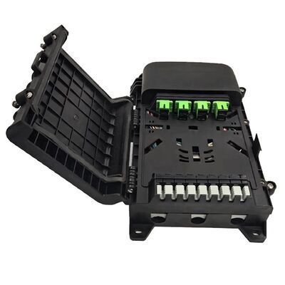IP65 Waterproof FTTH Termination Box with 36 Cores Capacity and 1x8 PLC Splitter