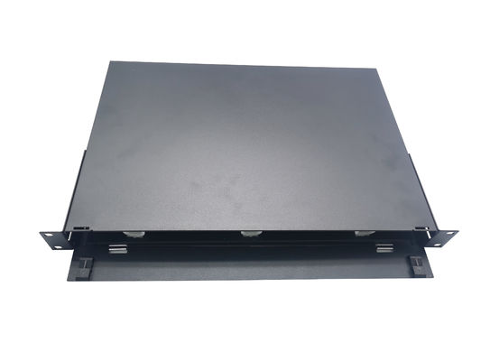 Metal 1U 24 Port SC ST ODF Rack Mount Patch Panels