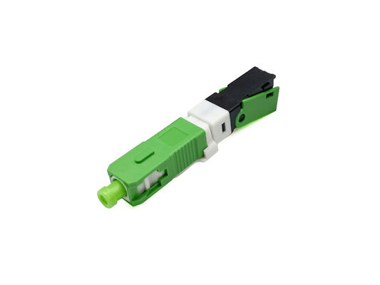 ESC250D APC Field Assembly Optical Connector Green Field Attachable Connector