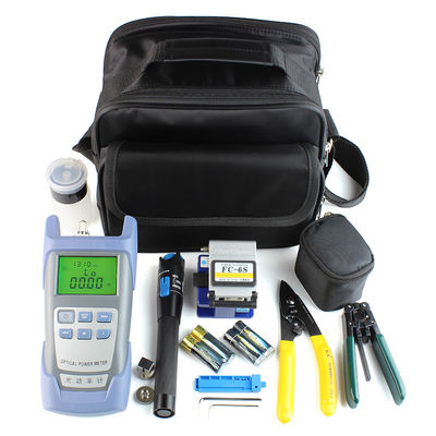 FTTH Tool kit Mechanical Fibre Optic Termination Kit Fiber Cleaver Power Meter