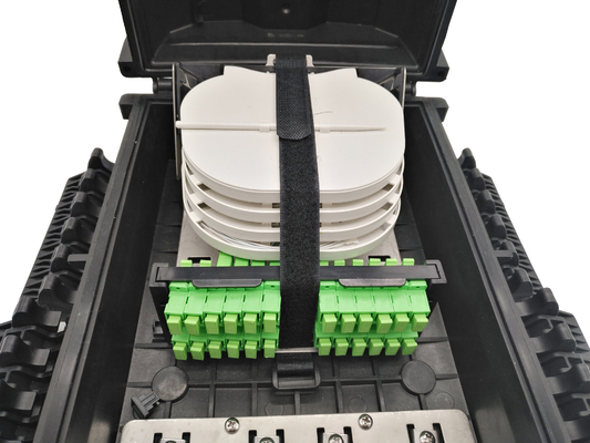 FTTH Drop Cable 16 Ports Fiber Optic Cable Joint Box, Fiber Optic Junction Box Enclosure