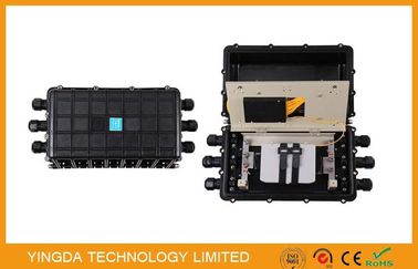 96 Core In - Line Fiber Optic 1x32 PLC Splitter Box , Fibre Optic Splice Closure