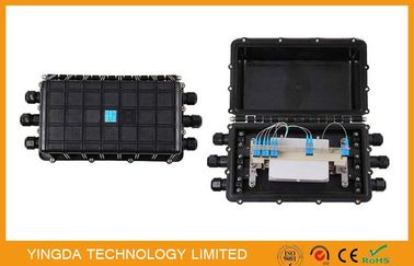 Aerial Fiber Optic Splitter Box For 1*8 1*16 Plc Splitter Module / Fiber Optic Junction Box