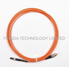 SMA905 ST / UPC Multimode Fiber Optic Patch Cord , Mm Duplex Fiber Optic Jumper