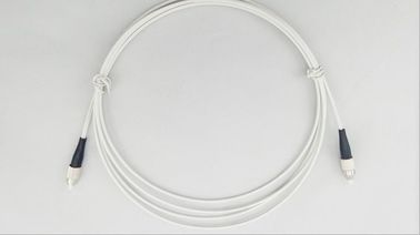 fiber optic patch Cord FC / APC - FC / UPC SM SX FTTH Drop Cable Figure 8 White