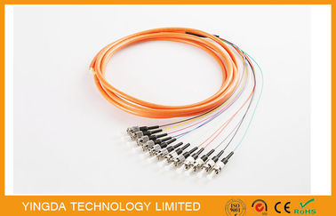 Waterproof FC / PC Fiber Bundle Pigtail MM 50 / 125um Multimode OS1 SM MM OM1