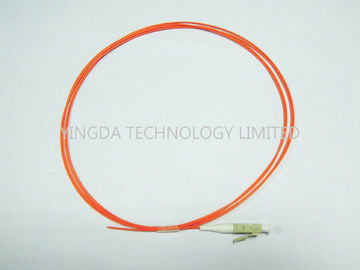 LC / PC Fiber Optic Patch Cord Pigtail  62.5 / 125um MM , Fiber Optical LC Pigtail