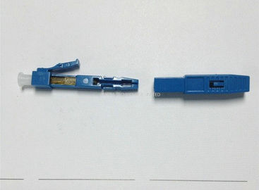 Mechanical Fast Field Installation UPC LC Fiber Optic Connector  , Quick SC Connector 