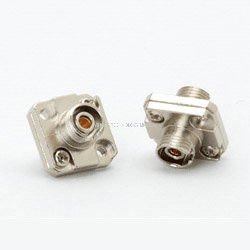 FC Square Metal Copper SM APC , FC fiber Optic Adapter Ceramic Unit Set