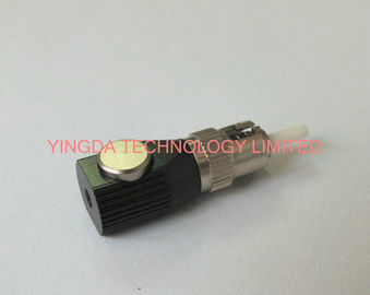 Metal Optical Fiber Adapters , Optic Bare Fiber Adapter ST FC LC ST Round