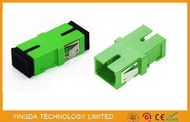 Fiber Optic Flange Adapter SC APC