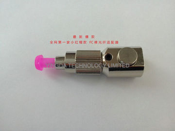 FC PC UPC Fiber Optic Cable Adapter 250um , SC LC ST SMA Bare Fibre Adapter