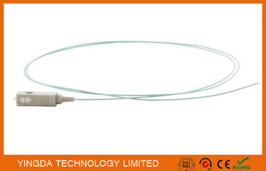 Fiber Optic Pigtail SC OM3 10Gigabit Aqua 50/125um 2 Meter LSZH G657A1 Mulitmode Fiber 0.9mm