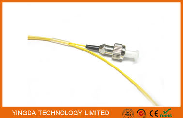 Fiber Optic Pigtail FC singlemode 0.9mm 1meter Yellow Color Cable PVC G652D