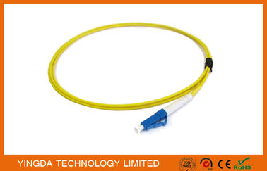 Single Mode Optical Fiber Pigtails LC PC Simplex 2.4 mm Diameter 3 Meter