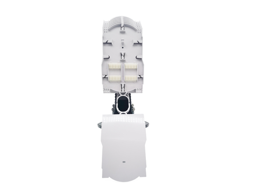 Outdoor IP68 96 144 Cores Fiber Optic Splice Closure Dome Mechanical PP Uncut Ports Enclosure